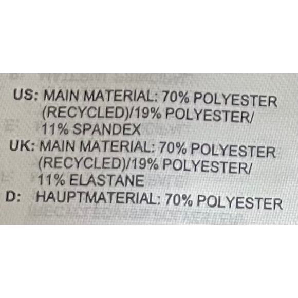 ADIDAS CLIMALITE HI-RISE STRT LEG ACTIVEWEAR LEGGINGS, WOMENS, L, BLACK & WHITE - Picture 9 of 10